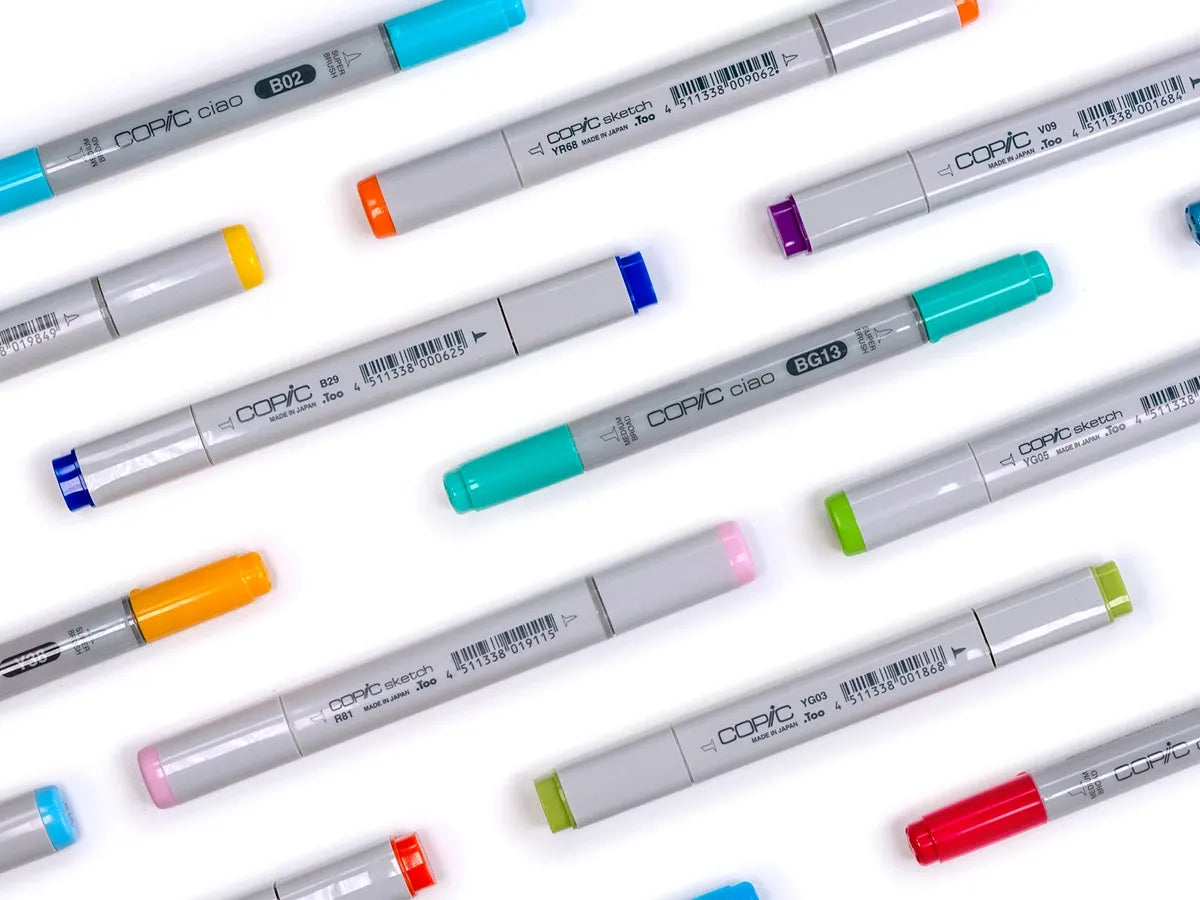 Introduction to the Three Types of Copic Marker