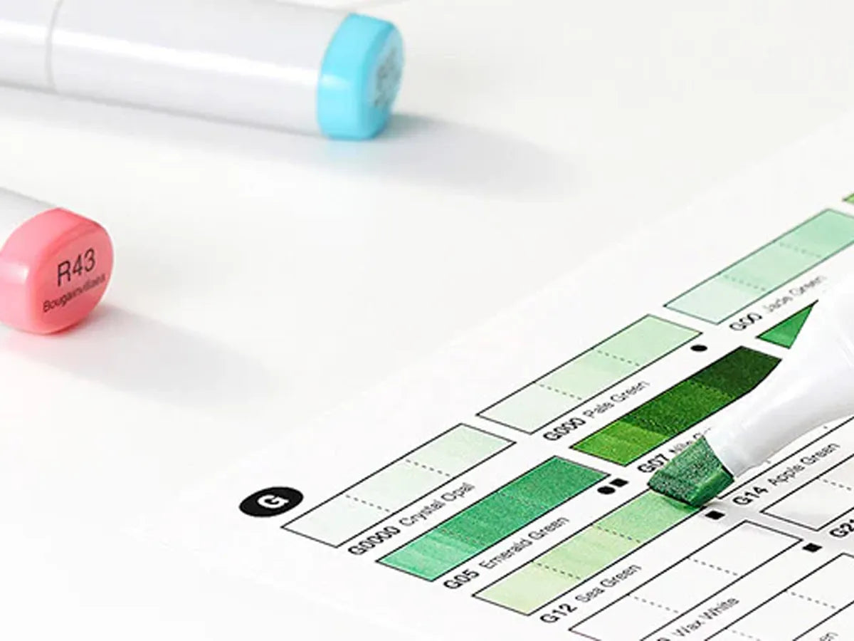 Must-Have, Copic Color Swatch Cards