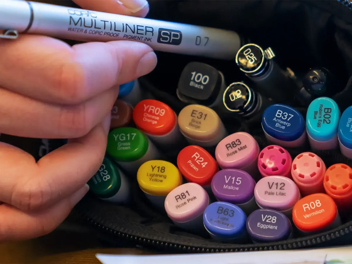 Refilling and Customizing Copic Markers by Type