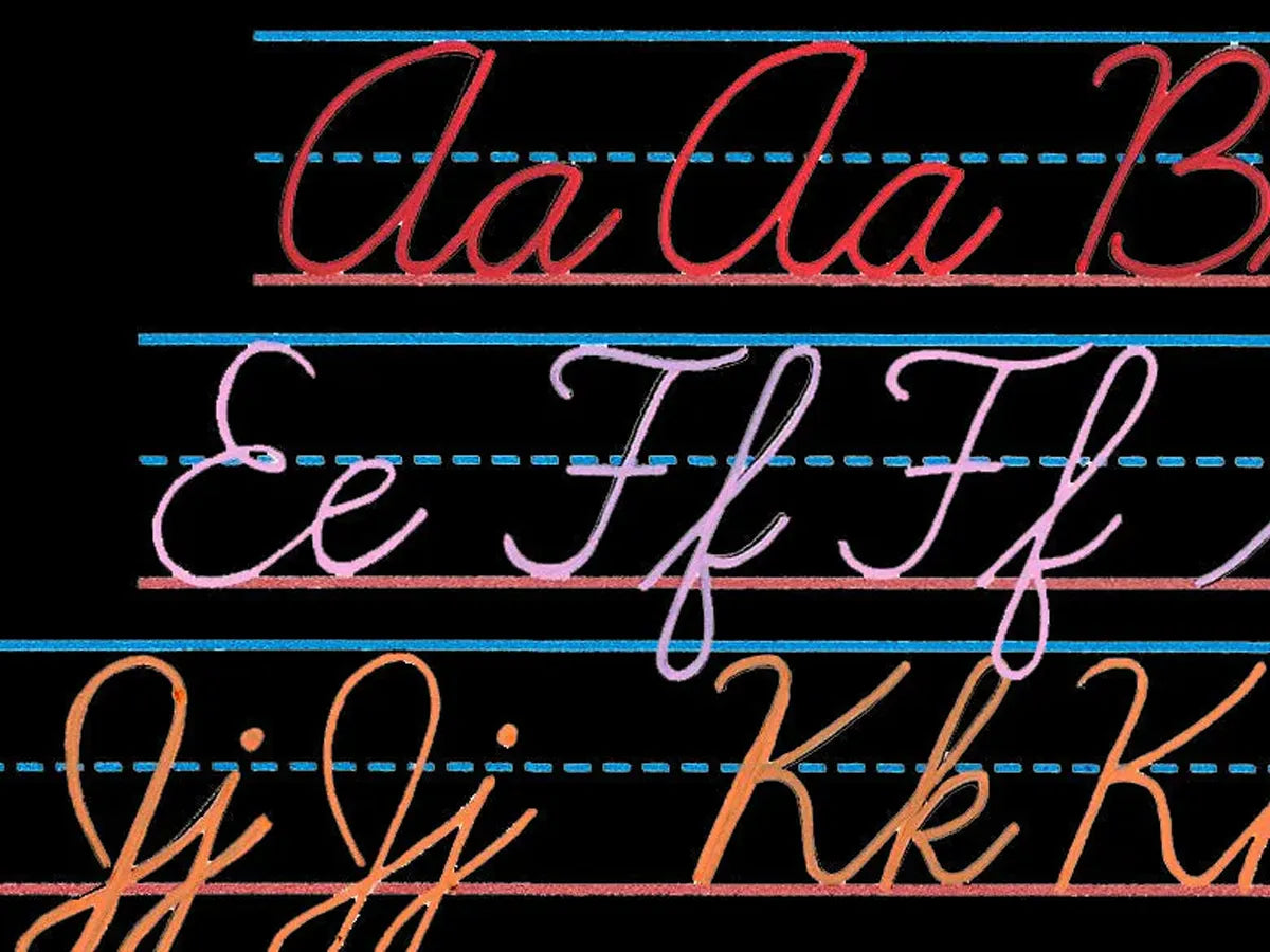 Writing with Acrea, Cursive Letters