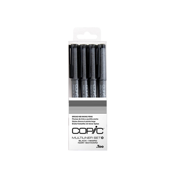 COPIC® MULTILINER BROAD 4PC SET B