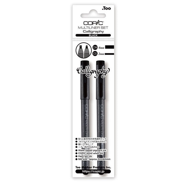 MULTILINER CALLIGRAPHY 2PC SET