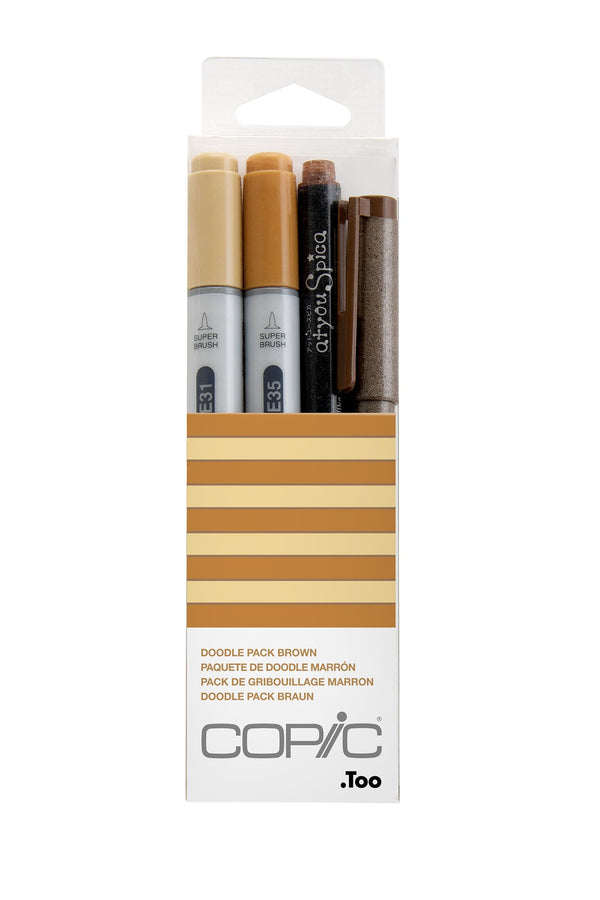Ciao DOODLE PACK BROWN