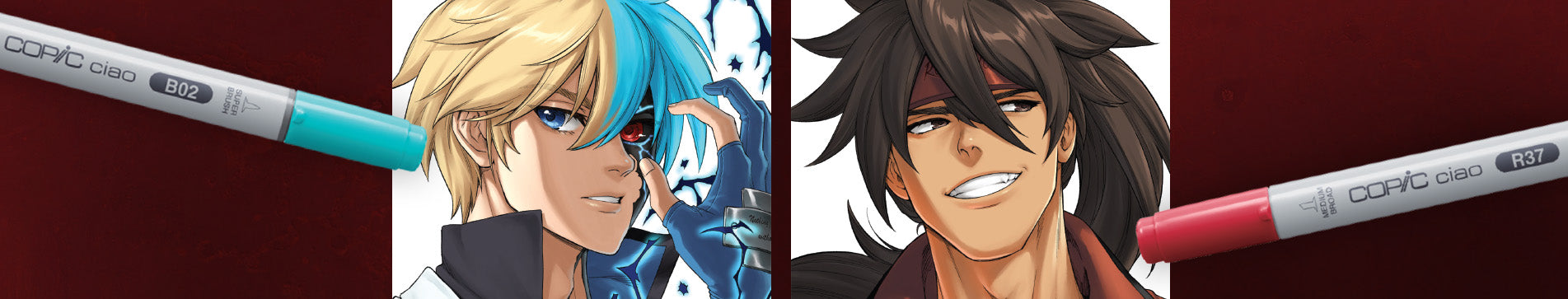 Copic Ciao 5+1 GUILTY GEAR -STRIVE- Sets
