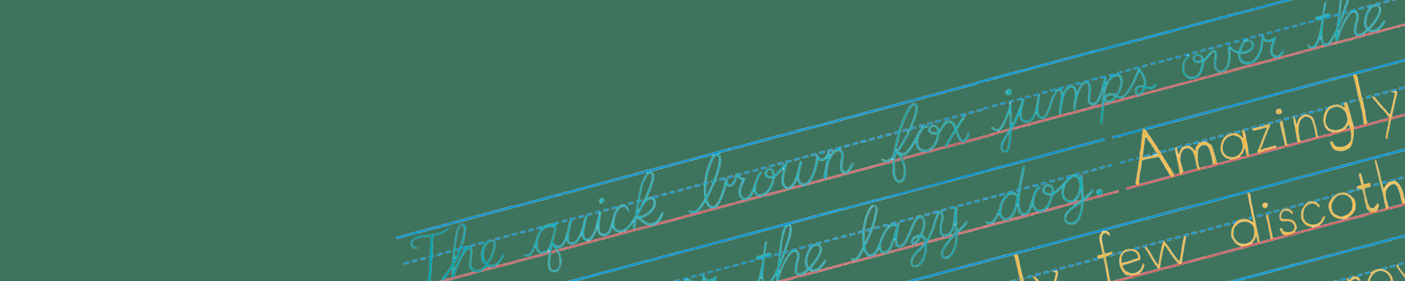 Writing with Acrea, Pangrams