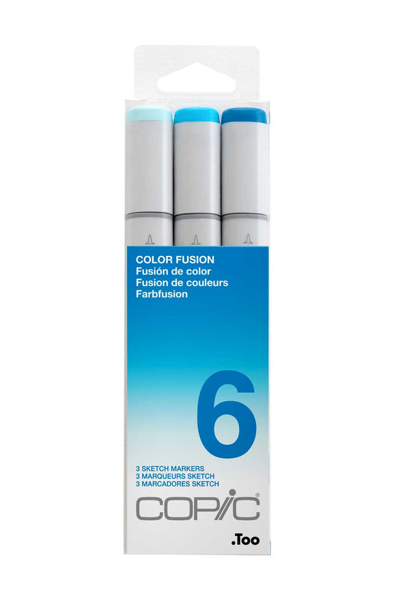 SKETCH MARKER FUSION 3PC #6