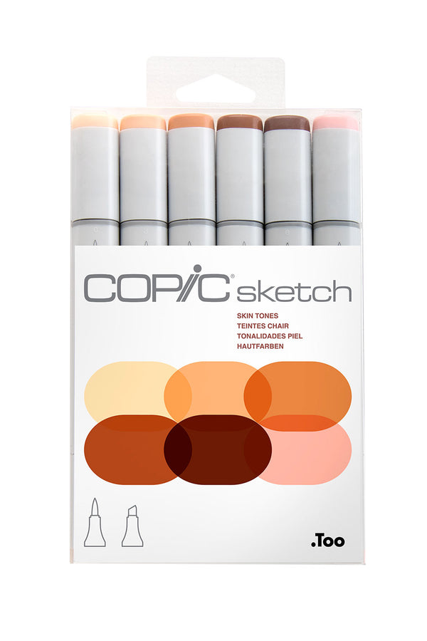 COPIC® SKETCH PORTRAIT 6PC SET