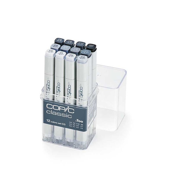 CLASSIC MARKER 12PC Cool Gray SET