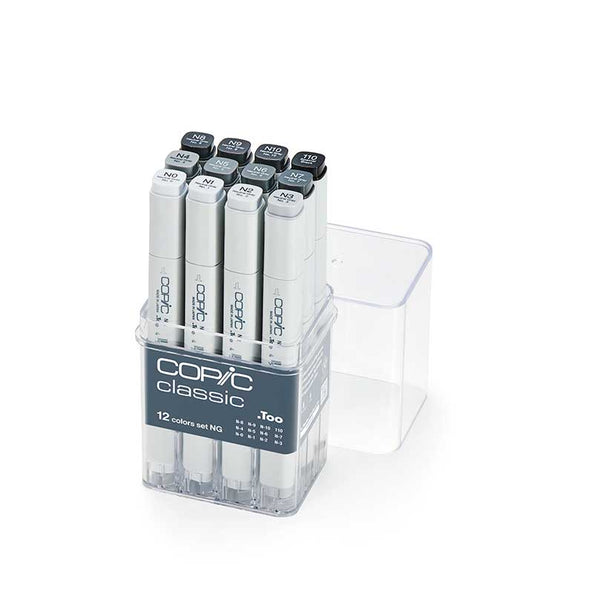 CLASSIC MARKER 12PC Neutral Gray SET