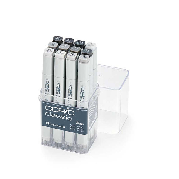 CLASSIC MARKER 12PC Toner Gray SET