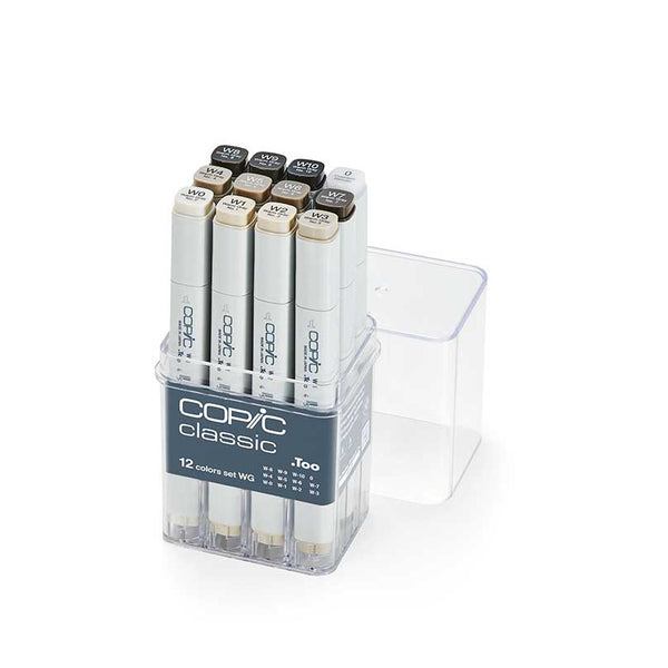 CLASSIC MARKER 12PC Warm Gray SET