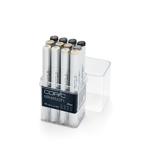 COPIC® SKETCH WARM GRAY 12PC SET