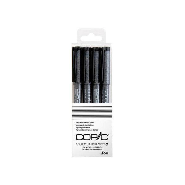 COPIC® MULTILINER FINE 4PC SET A
