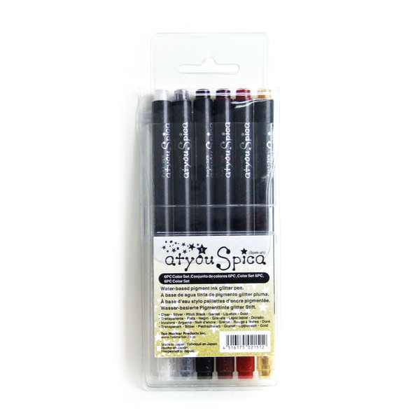 COPIC® Glitter Marker 6PC Spica Set 1