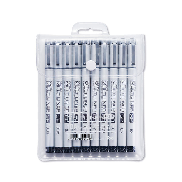 COPIC MULTILINER SP 10PC SET A